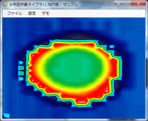 背景画像ありで透過度100%の場合